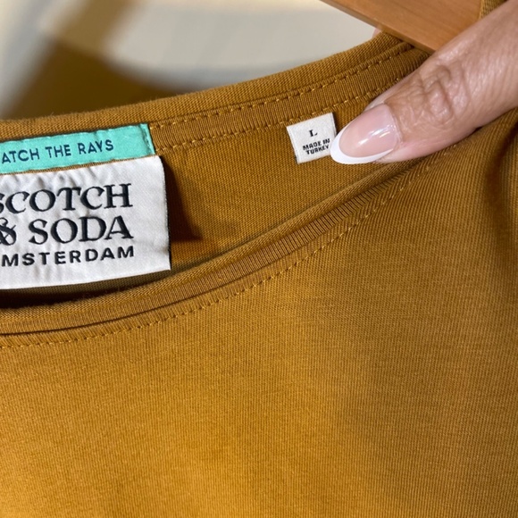 Scotch & Soda Cotton scoop neck Men's Shirt - Picture 8 of 9